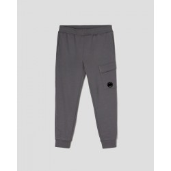 CP COMPANY 10CMSPO42A 005086W GREY SWEATPANTS - CARGO PANT DIAGONAL RAISED FLEECE